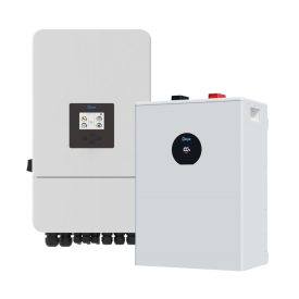   Deye 5 kW háromfázisú hibrid inverter + SE-F12-C 11,8 kWh energiatároló